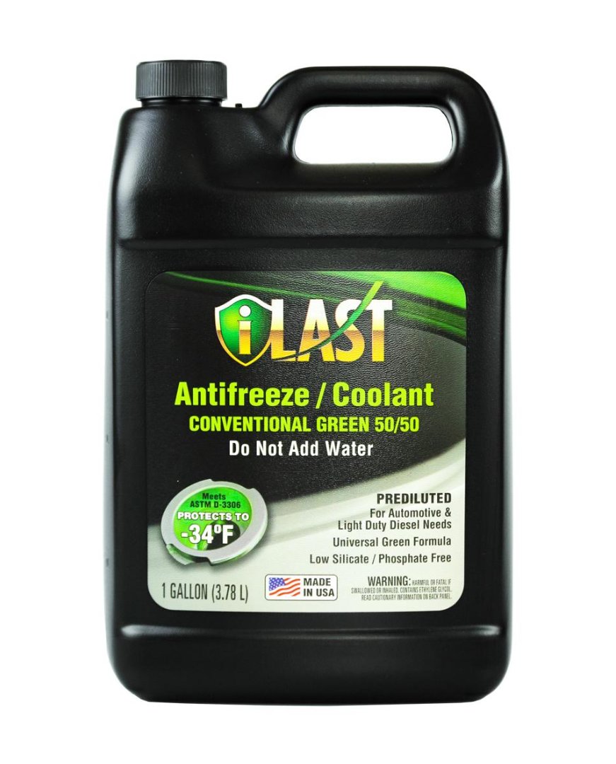ILast Premium Green 50/50 Antifreeze